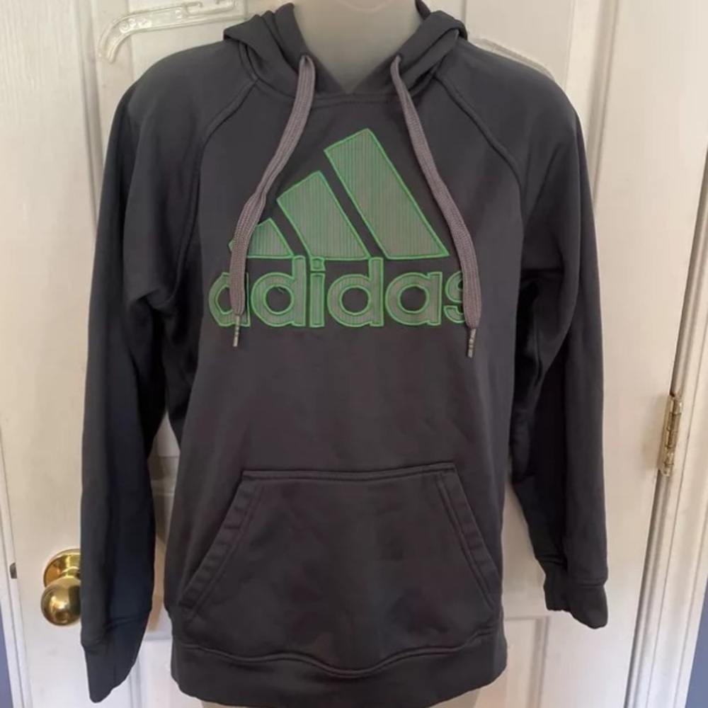 ADIDAS Hooded athletic Sweatshirt Hoodie Women's Sz S